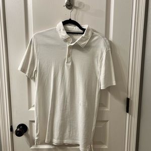 Apt. 9 White Polo Shirt Soft Cotton Blend